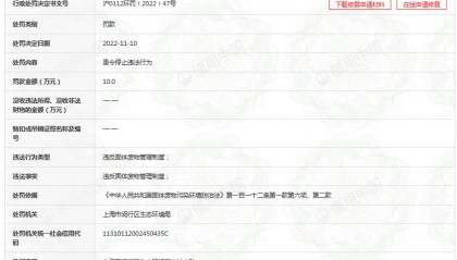 这一铁路专用产品不合格，摩根新材料（上海）被国家铁路局通报