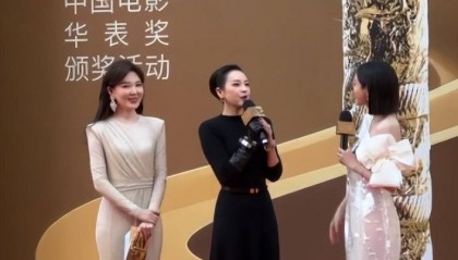 演员章子怡发生意外