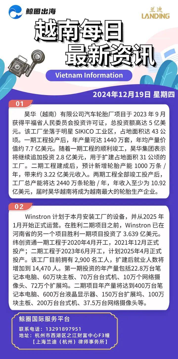 「出海大事件」鲸圈每日资讯，12月19日