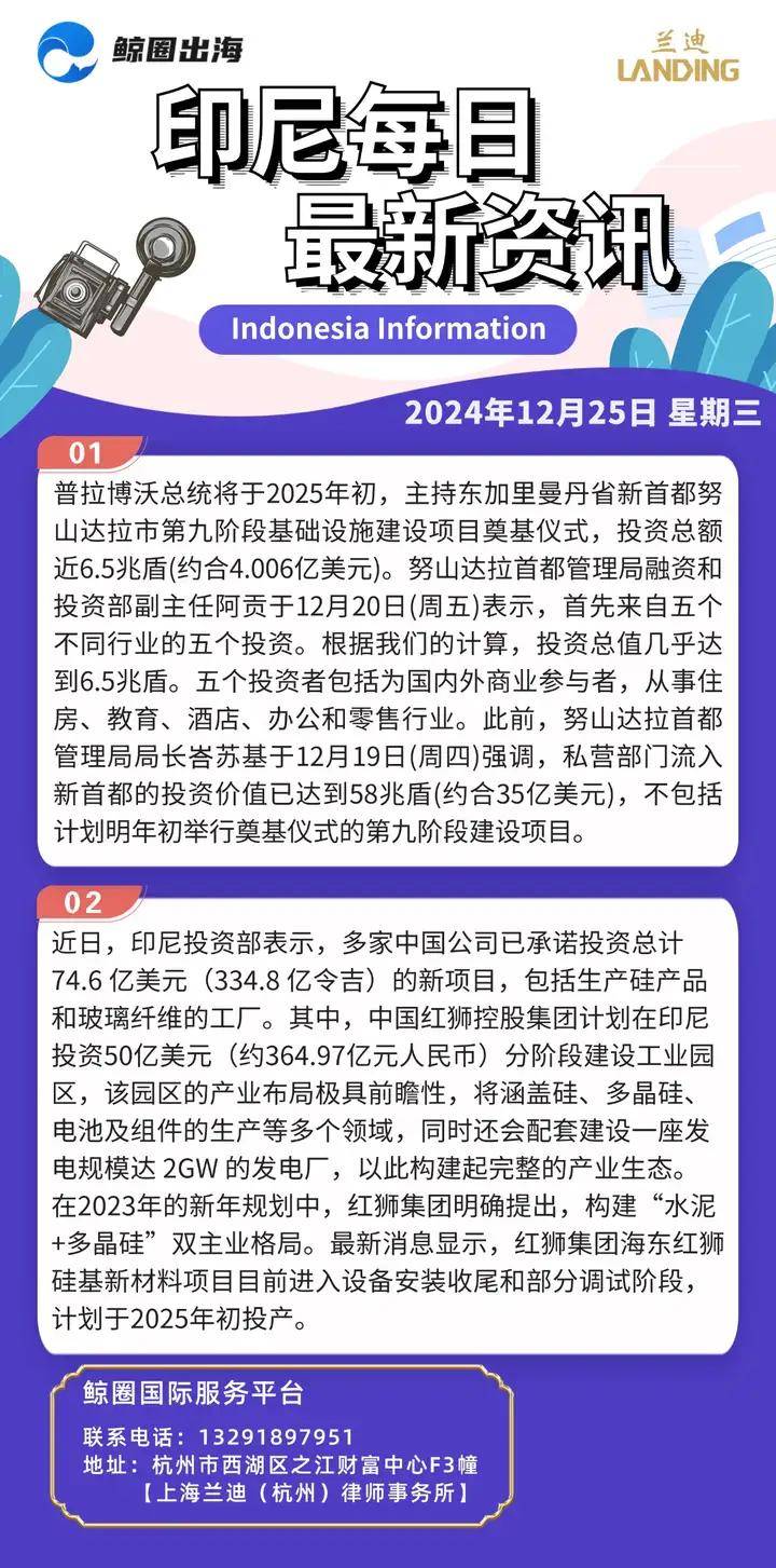 「出海大事件」鲸圈每日资讯，12月25日