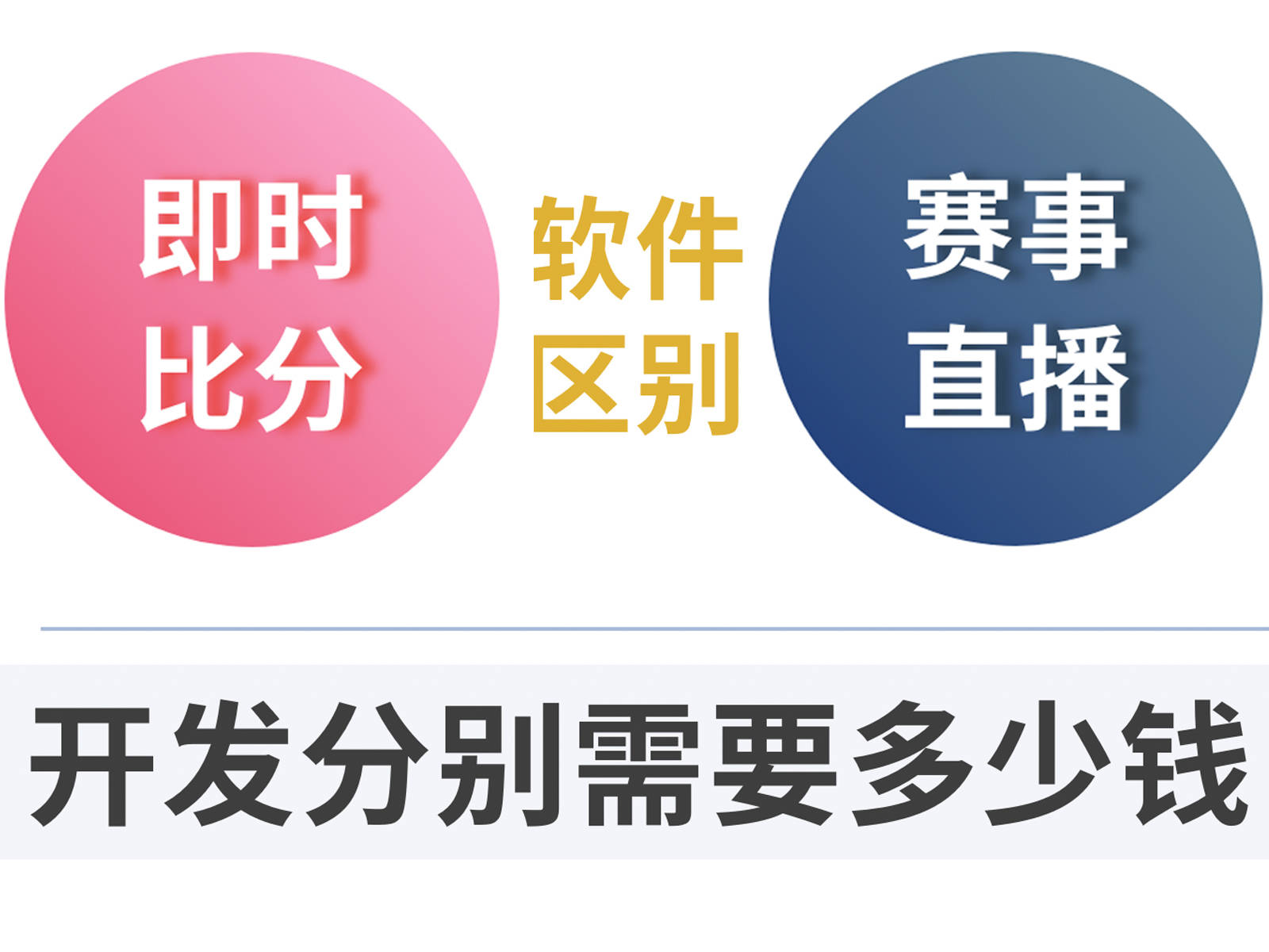 即时比分和赛事直播软件怎么选?平台开发费用深度解析