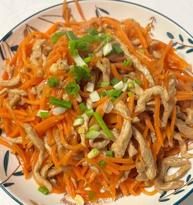 鲜甜肉香，入口即化——天津胡萝卜炒肉丝