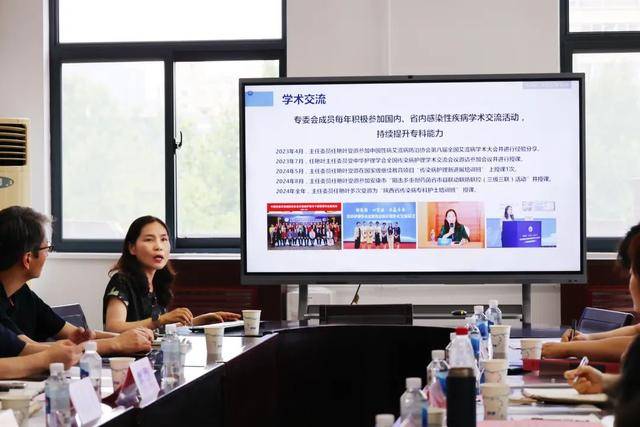 西安医学会领导团队到西安市第八医院开展专题调研