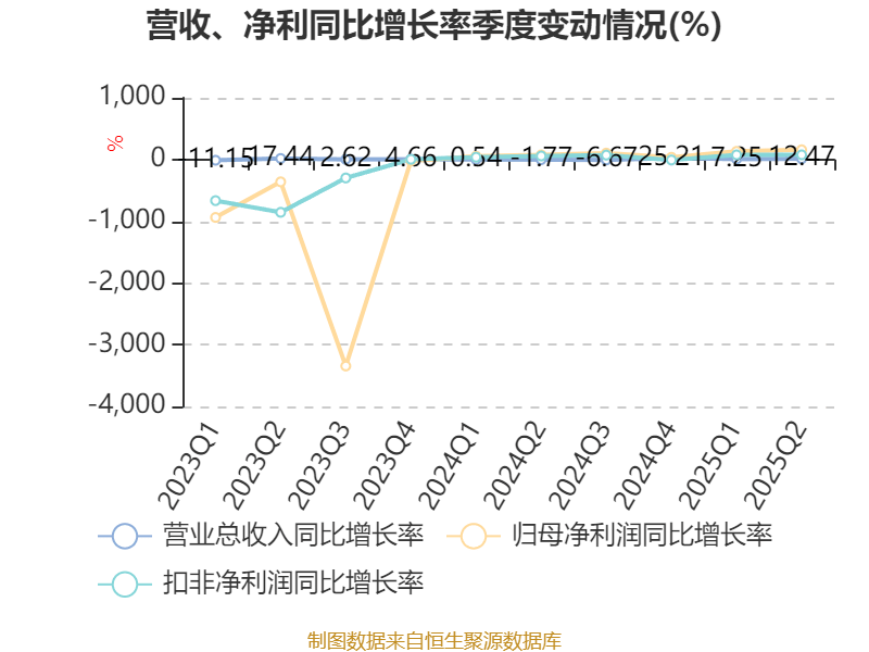 深天马A：2025年上半年盈利2.06亿元 同比扭亏